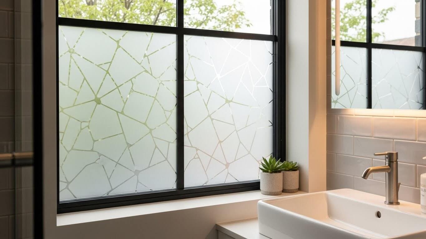 Bathroom Window Privacy Tint