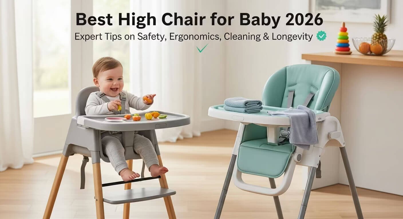 Best High Chair for Baby 2026: Expert Tips on Safety, Ergonomics, Cleaning & Longevity
