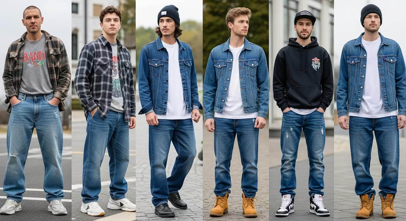 Blue Baggy Jeans Outfit Ideas That Actually Work