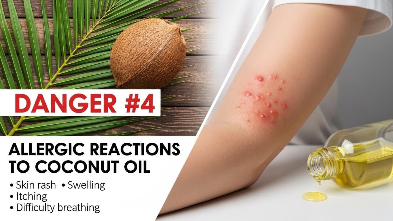 Danger #4: Allergic Reactions to Coconut Oil