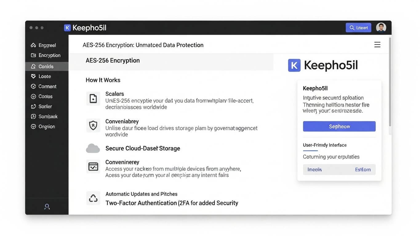 Key Features of Software Keepho5ll