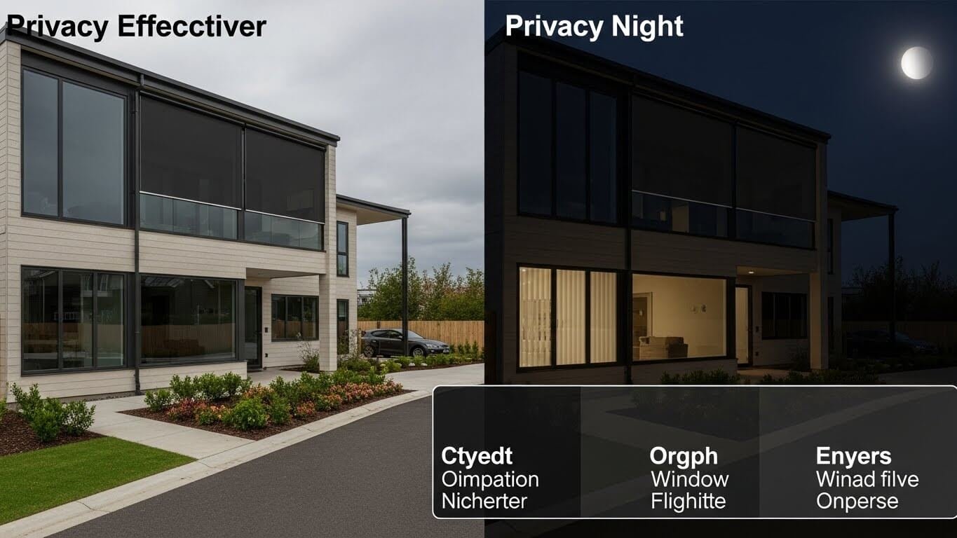 Privacy Window Tinting for Homes: Day, Night & Film Types