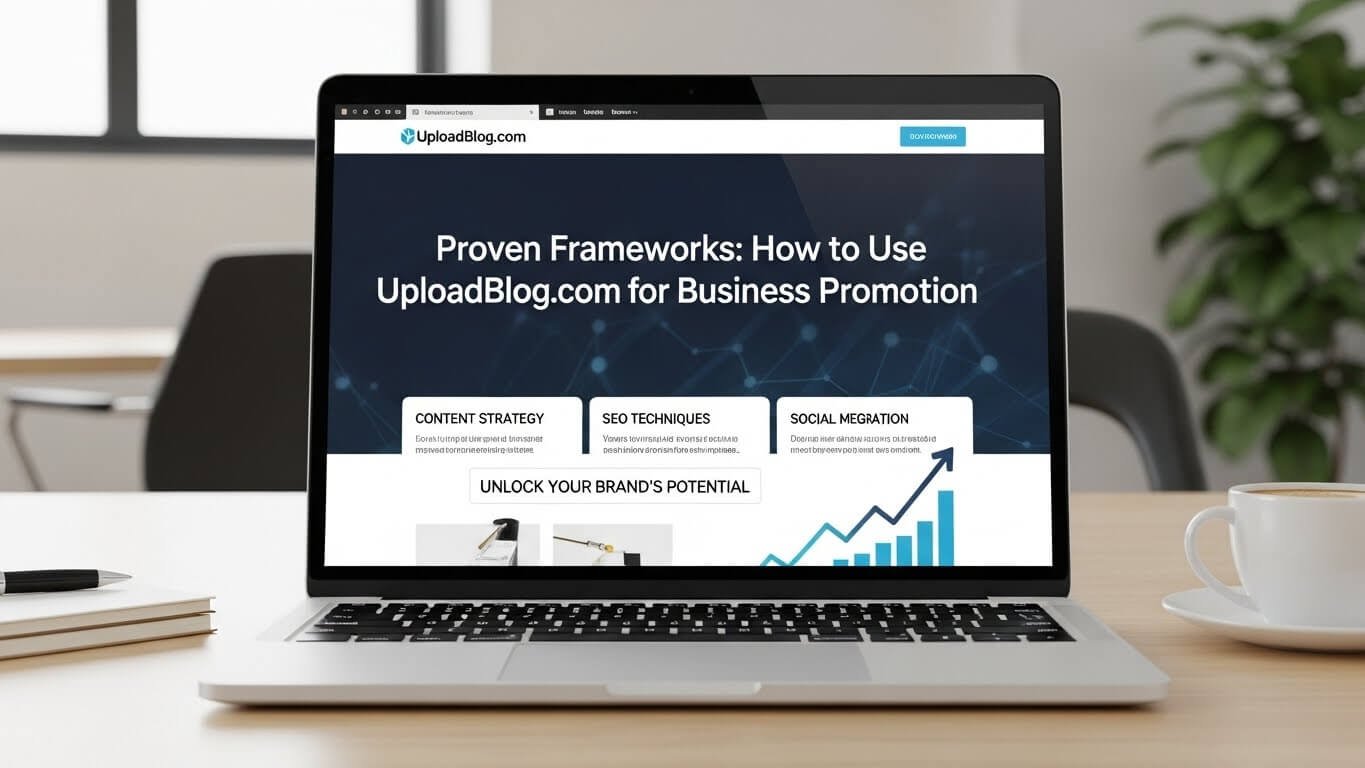 Proven Frameworks: How to Use UploadBlog.com for Business Promotion
