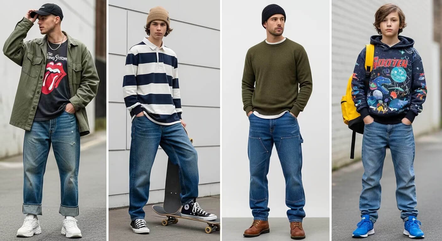 Styling Baggy Blue Jeans: Tips From Experts