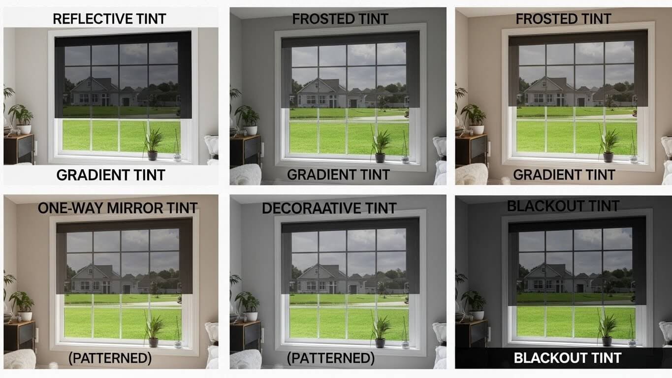 Types of Privacy Window Tint Films for Homes