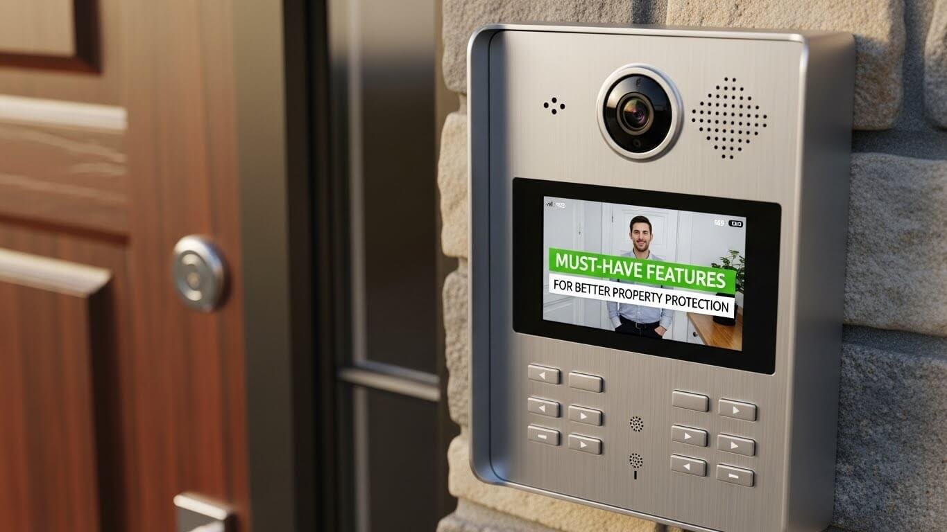 Video Intercom System: Must-Have Features for Better Property Protection