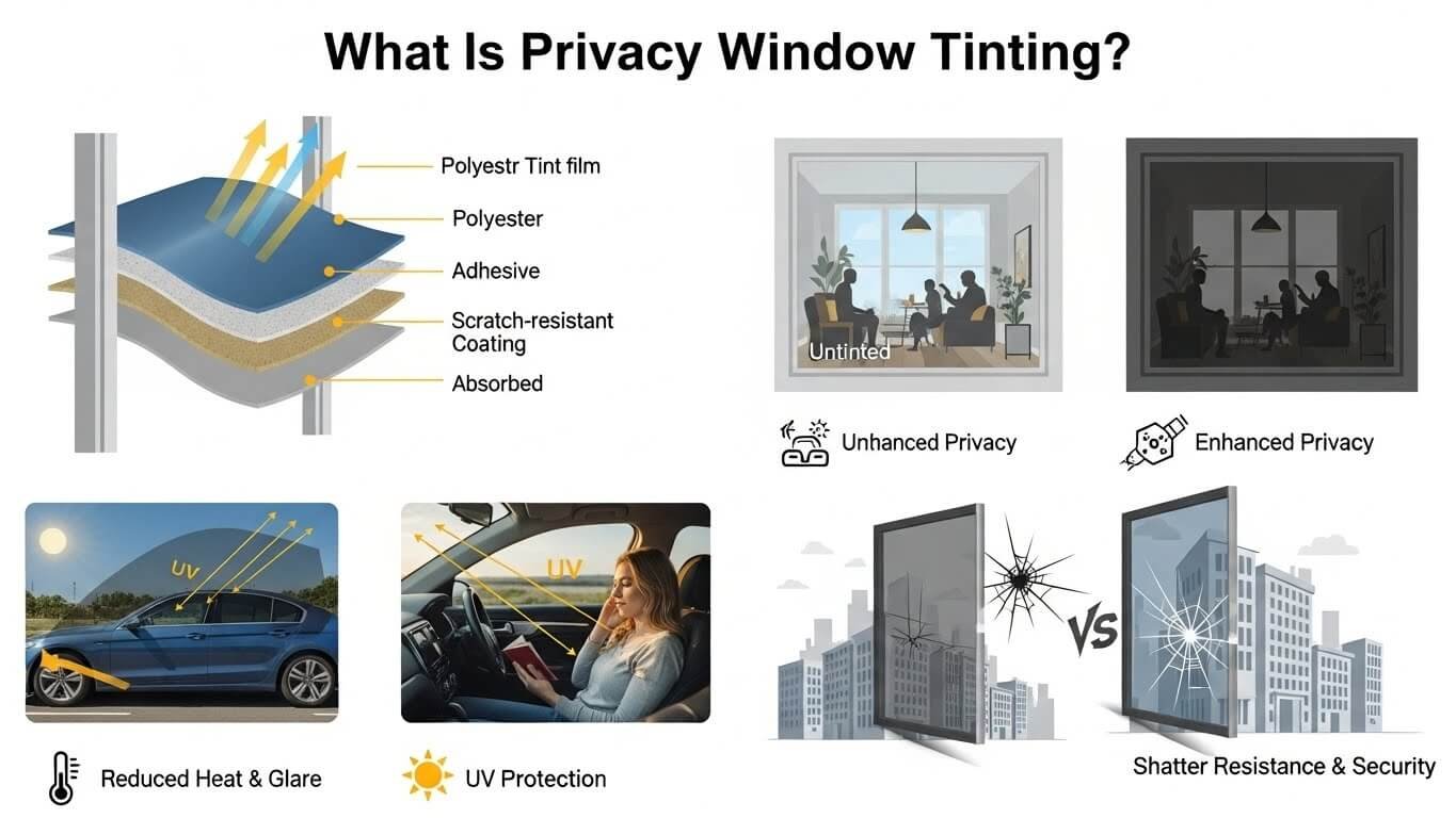 What Is Privacy Window Tinting?